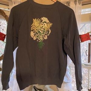 Vintage floral sweatshirt